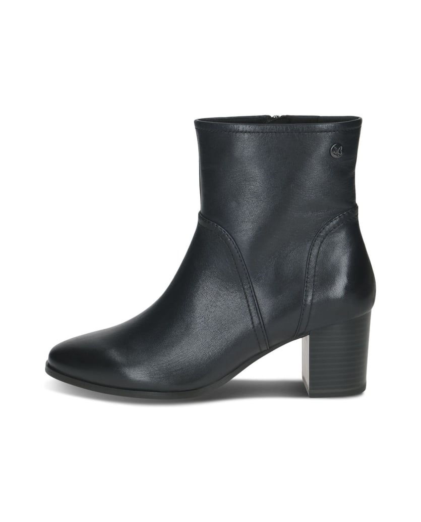 Caprice-Stiefelette-schwarz