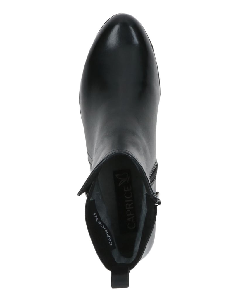 Caprice-Stiefelette-schwarz