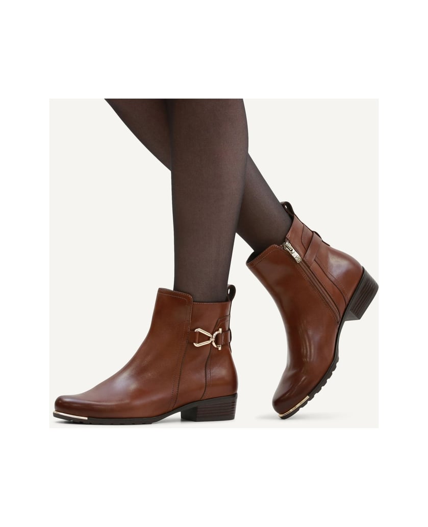 Caprice-Stiefelette-schwarz