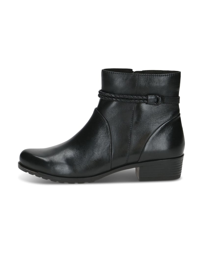 Caprice-Stiefelette-schwarz