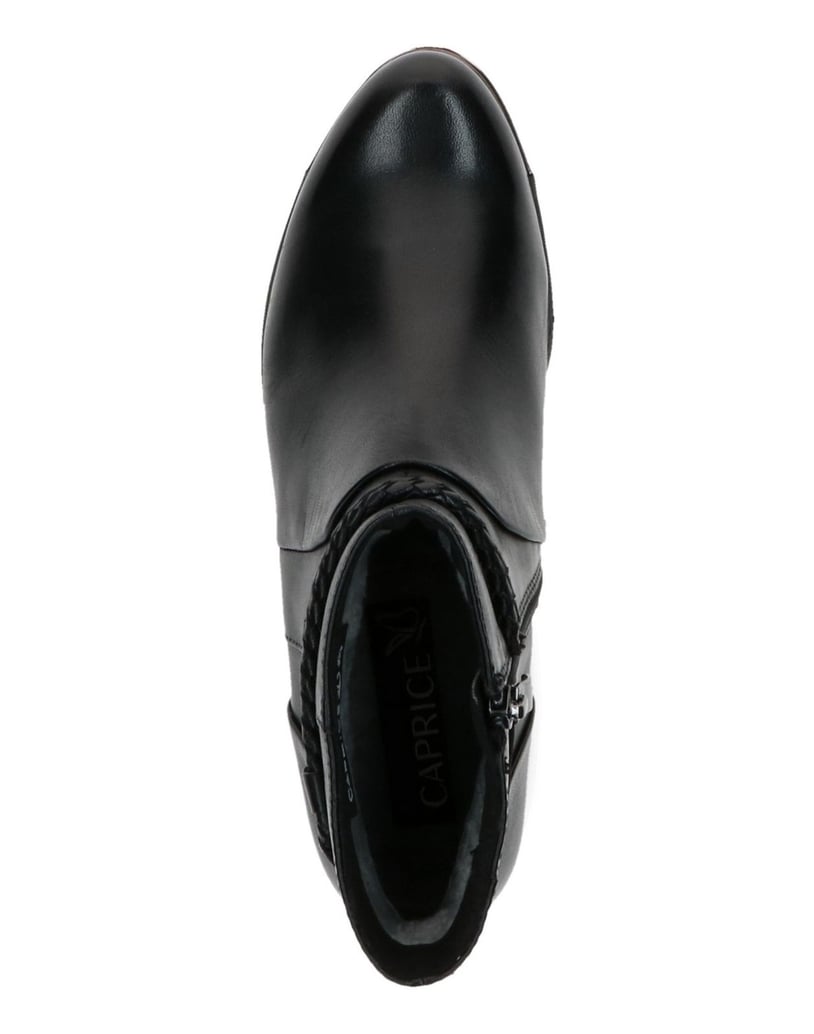 Caprice-Stiefelette-schwarz