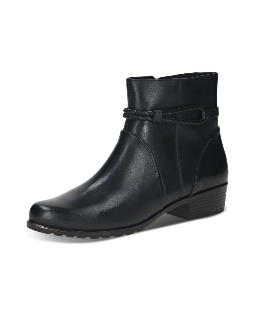 Caprice-Stiefelette-schwarz