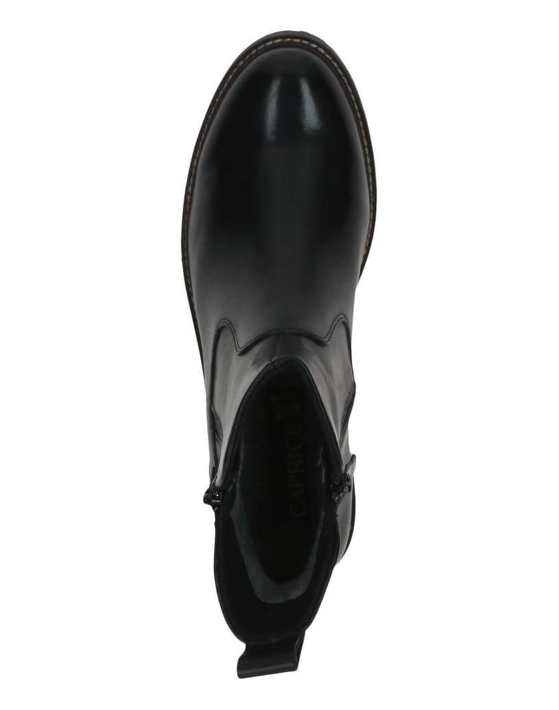 Caprice-Stiefelette-schwarz
