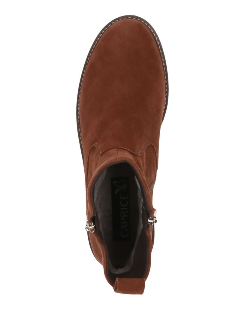 Caprice-Stiefelette-schwarz