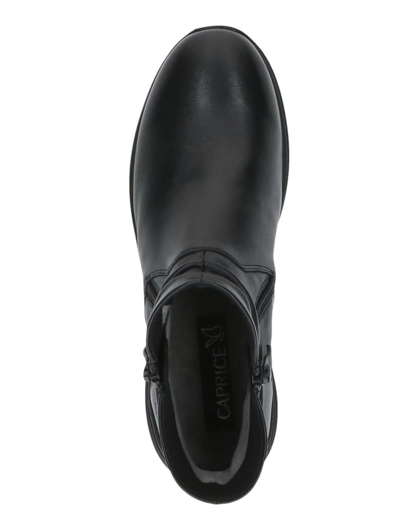 Caprice-Stiefelette-schwarz