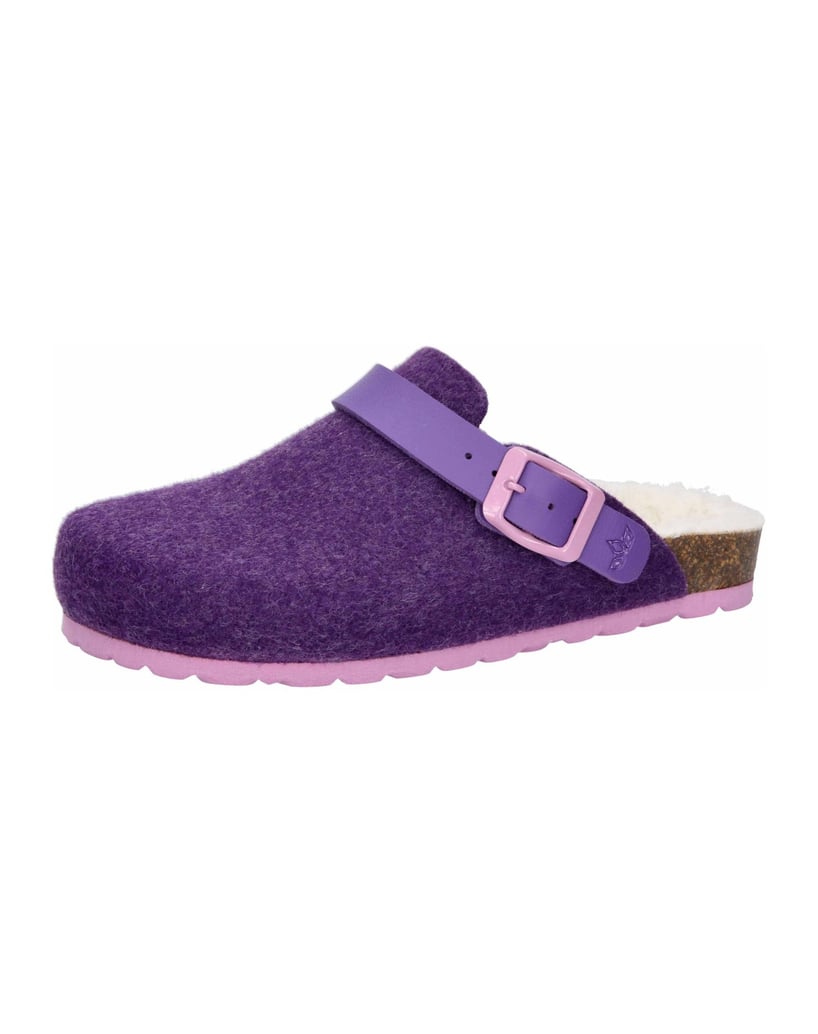 Lico-Hausschuh-Clog-Kids-Warm-lila