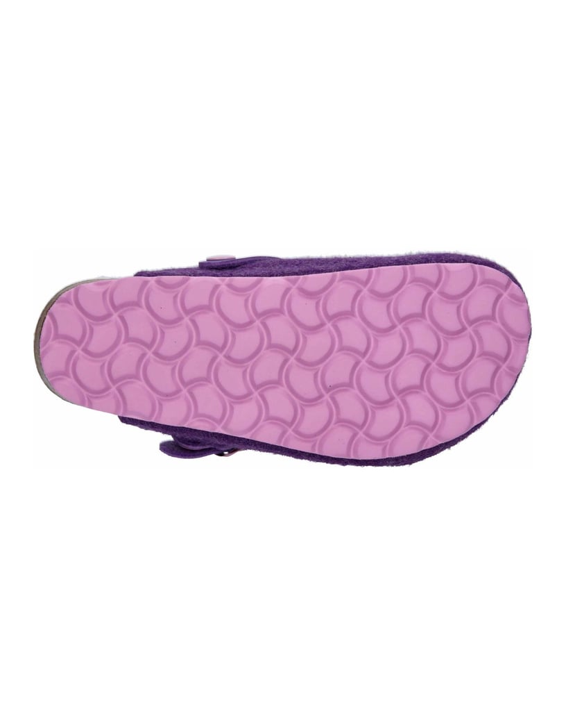 Lico-Hausschuh-Clog-Kids-Warm-lila