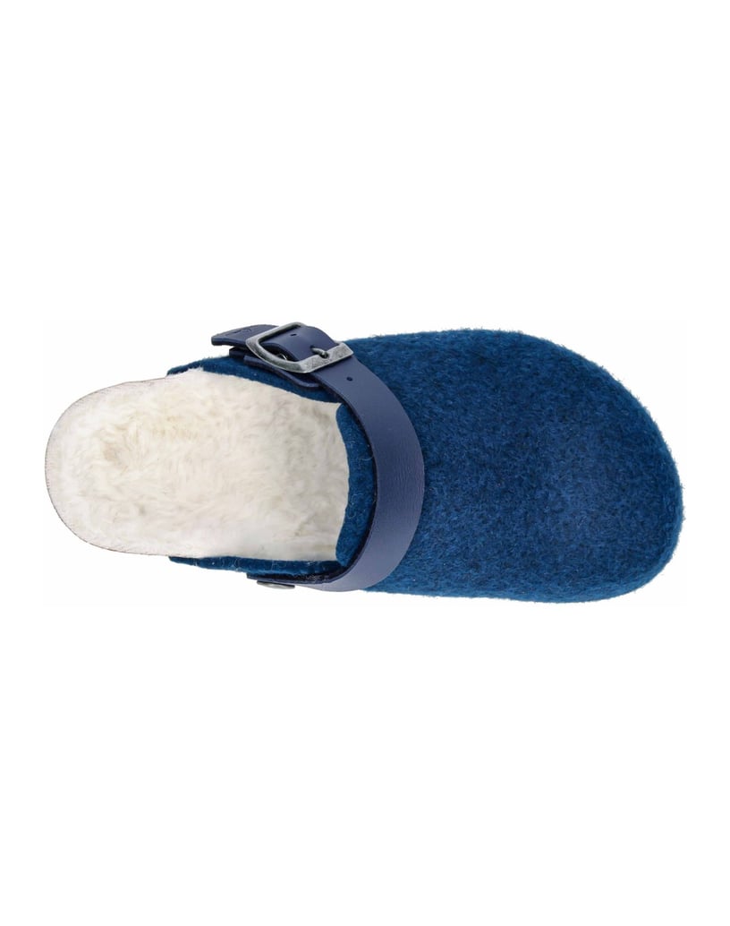 Lico-Hausschuh-Clog-Kids-Warm-blau