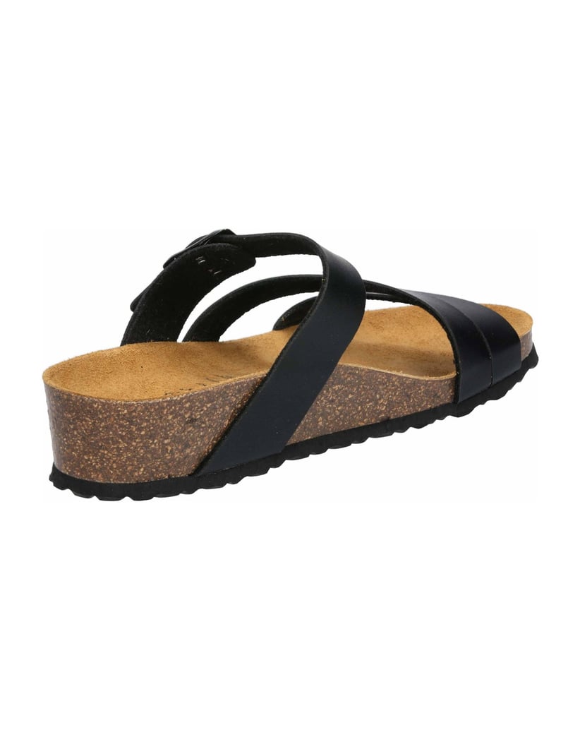 Lico-Pantolette-Natural-Glitter-schwarz