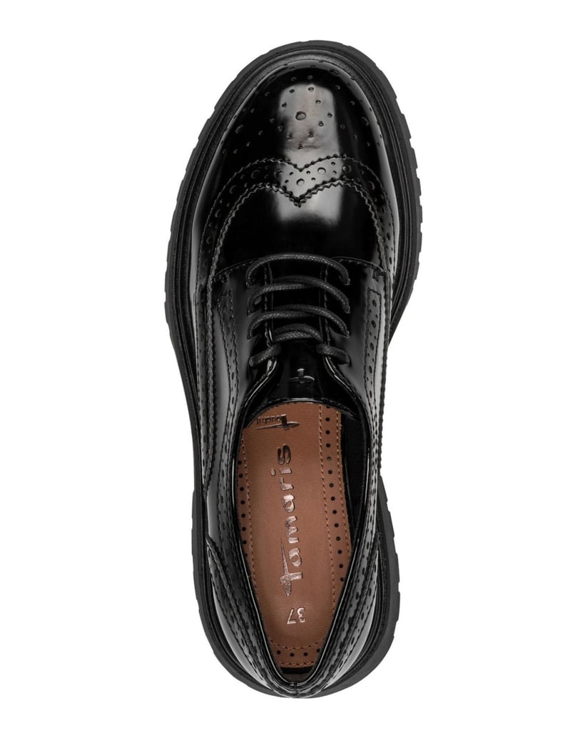 TAMARIS-Halbschuh-schwarz