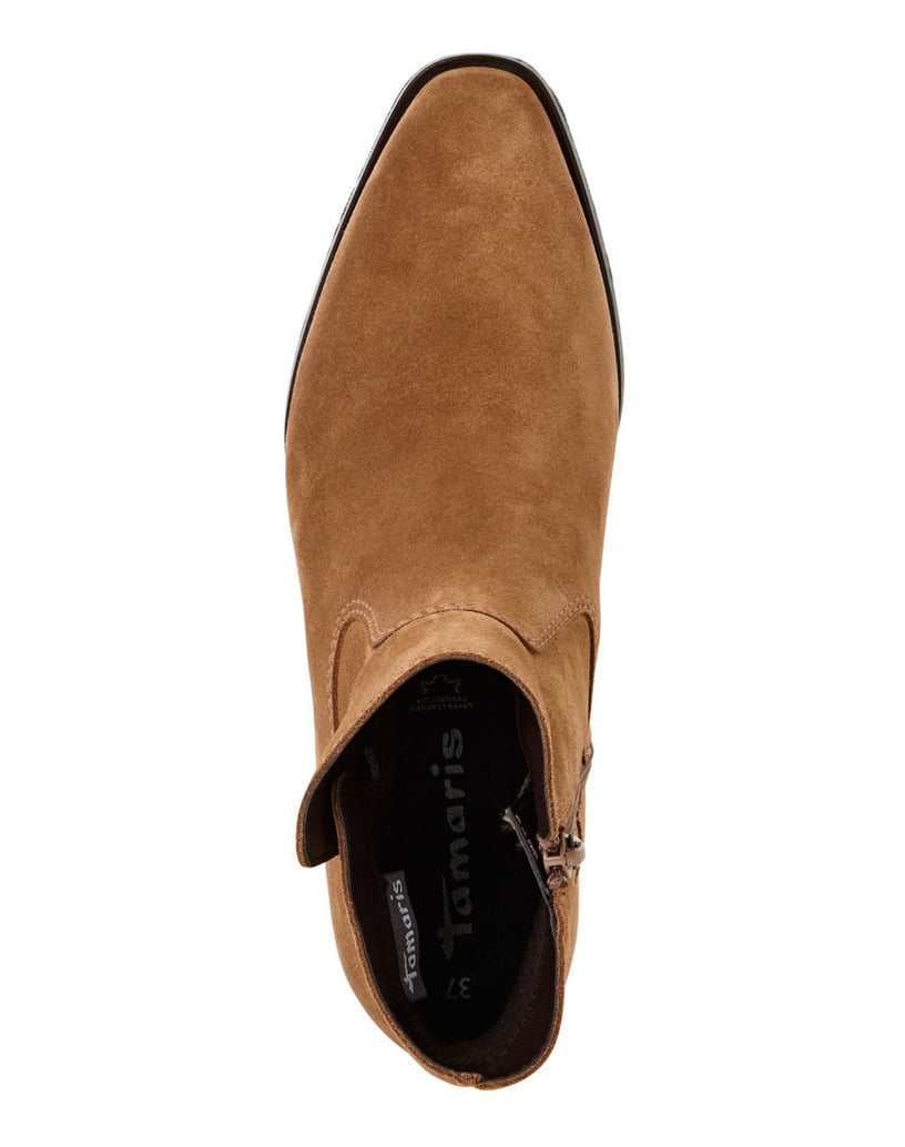 TAMARIS-Stiefelette-cognac