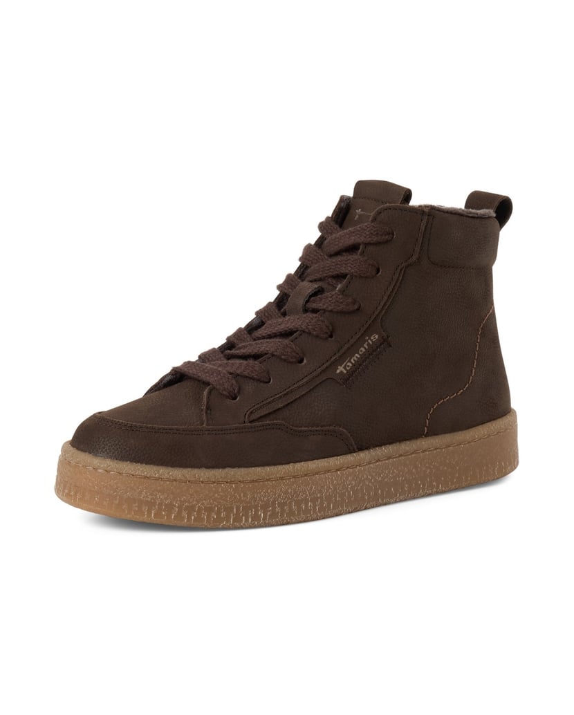 TAMARIS-Stiefelette-braun-kombiniert