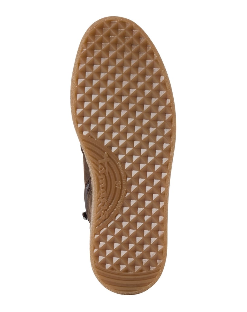 TAMARIS-Stiefelette-braun-kombiniert