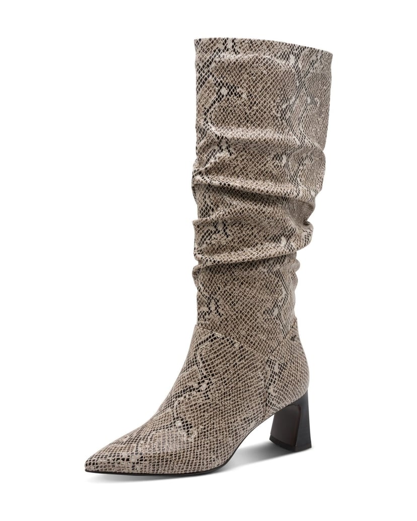 TAMARIS-Kozačky-černá