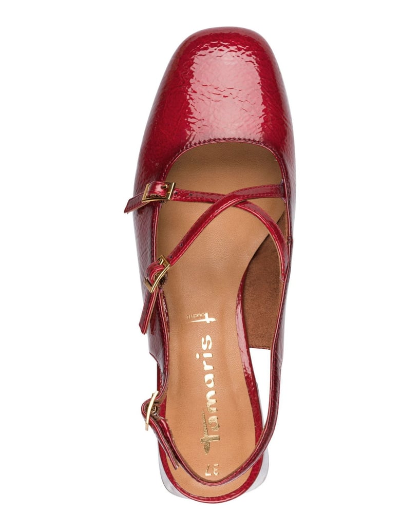 TAMARIS-Slingpumps-rot