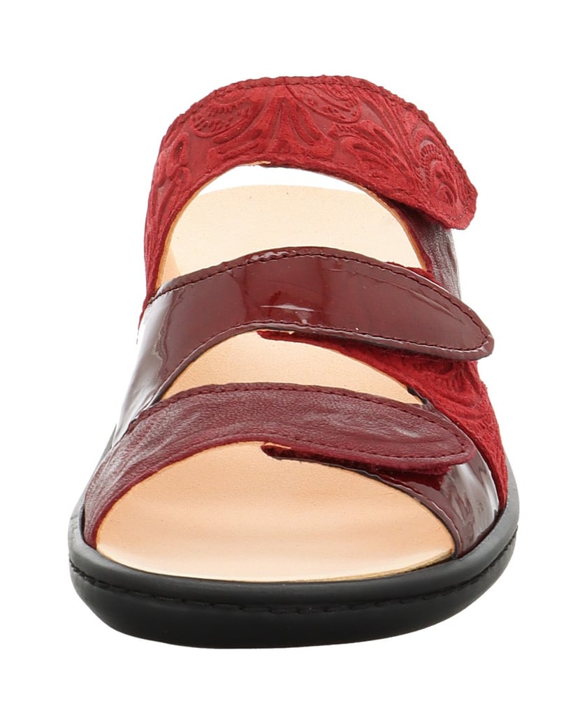 Think-Tieffußbett-Pantolette-CAMILLA-bordeaux