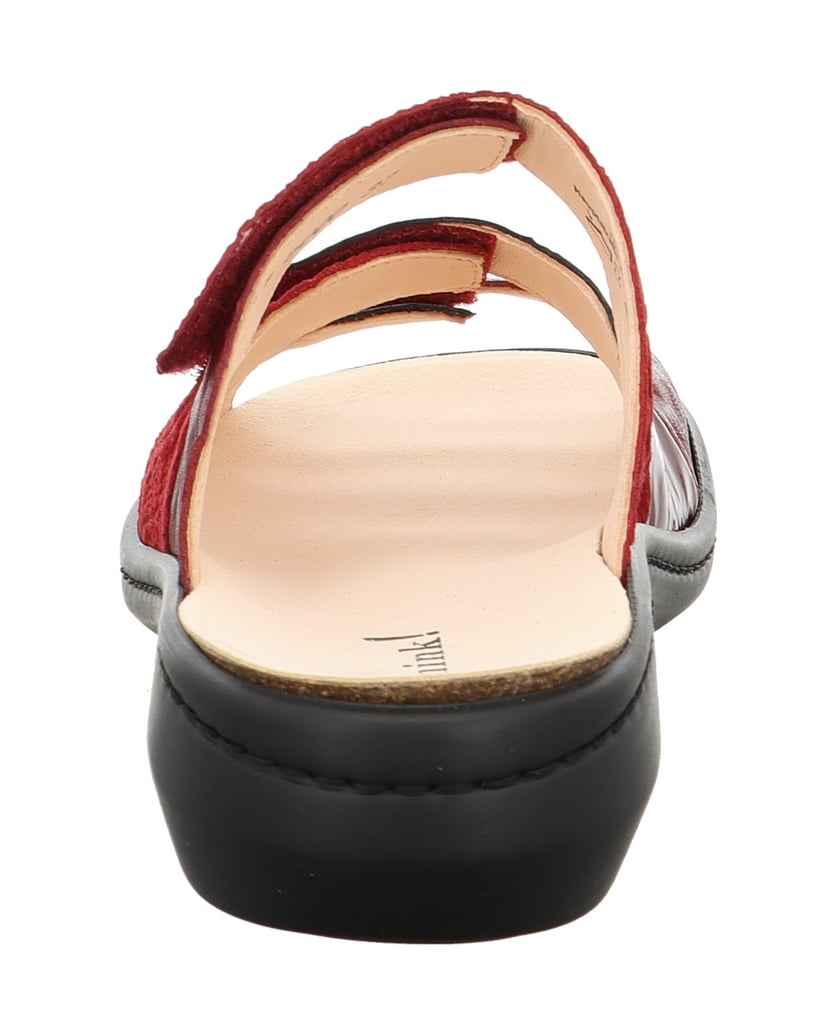 Think-Tieffußbett-Pantolette-CAMILLA-bordeaux