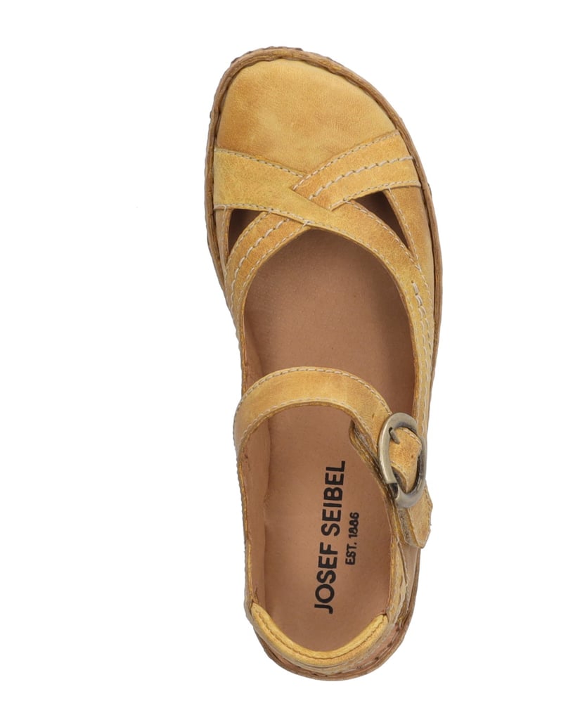 JOSEF-SEIBEL-Damen-Sandale-Rosalie-49,-amber-gelb