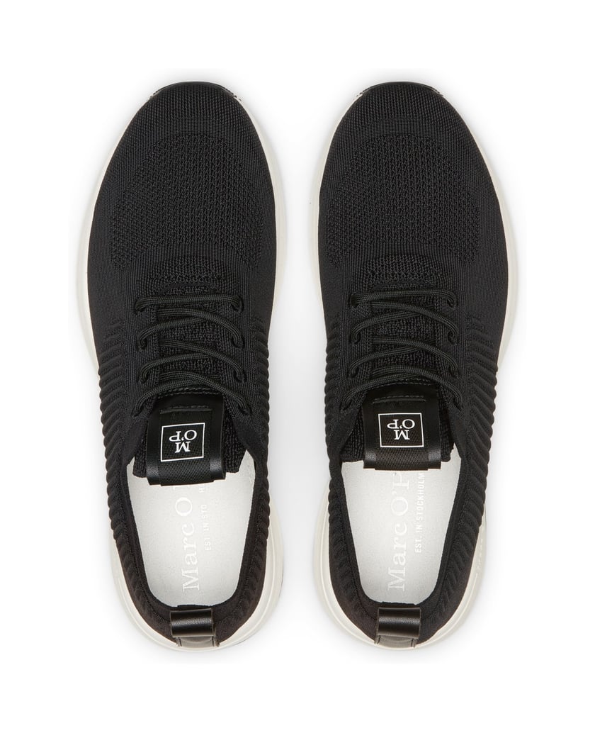 Marc-O´Polo-Strick-Sneaker-schwarz