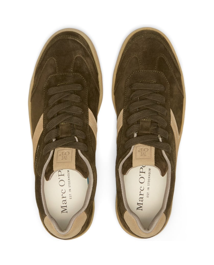 Marc-O´Polo-Court-Sneaker-hellgrün