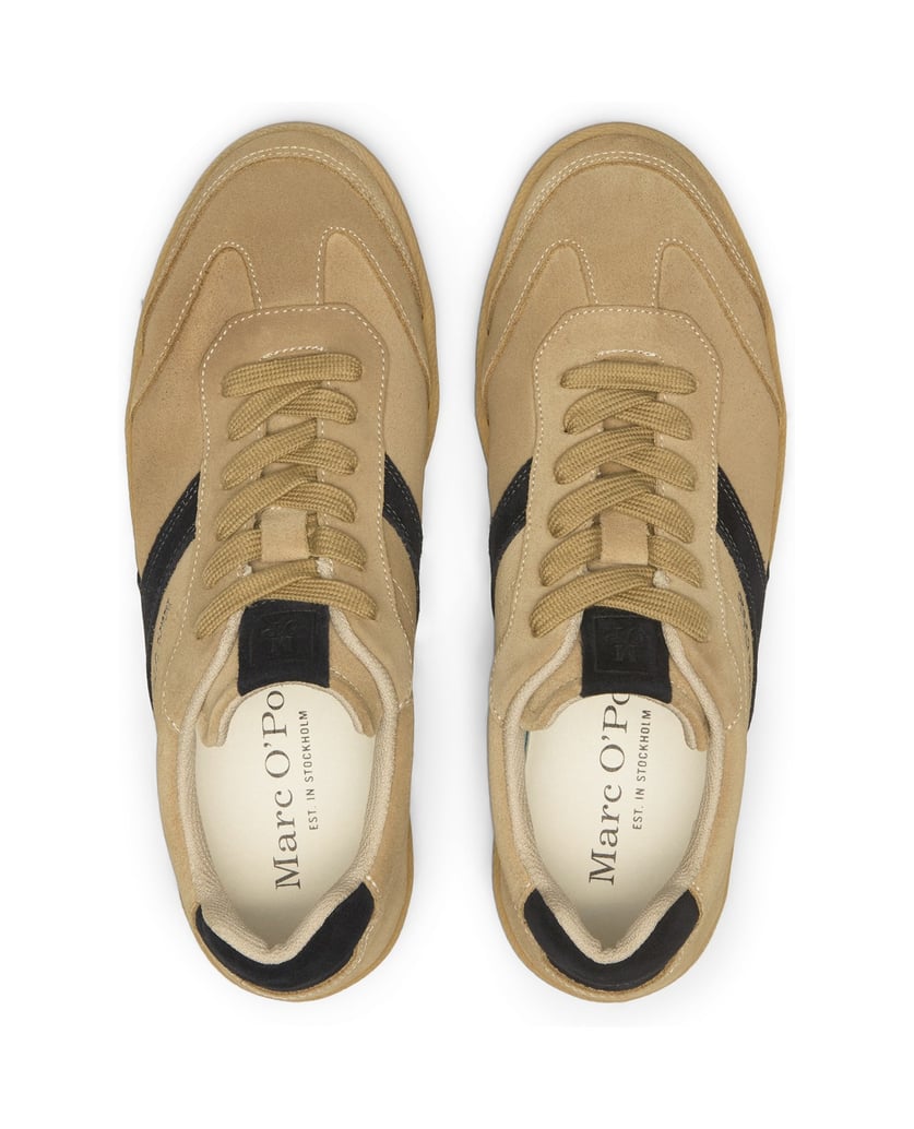 Marc-O´Polo-Court-Sneaker-hellgrün