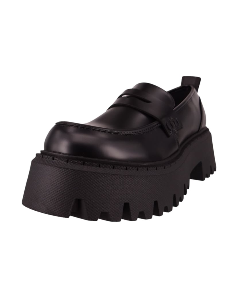 Buffalo-Halbschuhe-schwarz