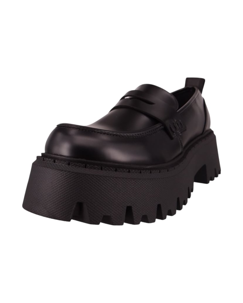 Buffalo-Halbschuhe-schwarz