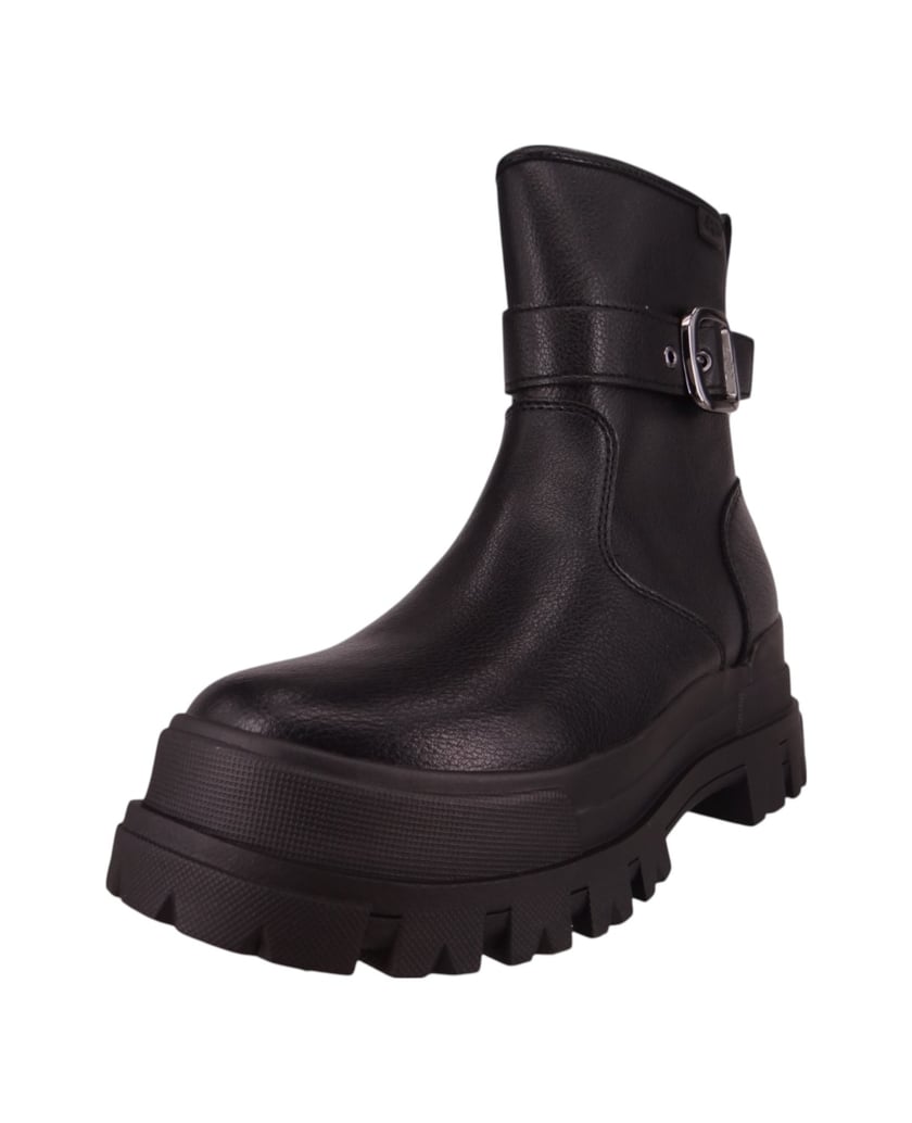 Buffalo-Stiefeletten-schwarz