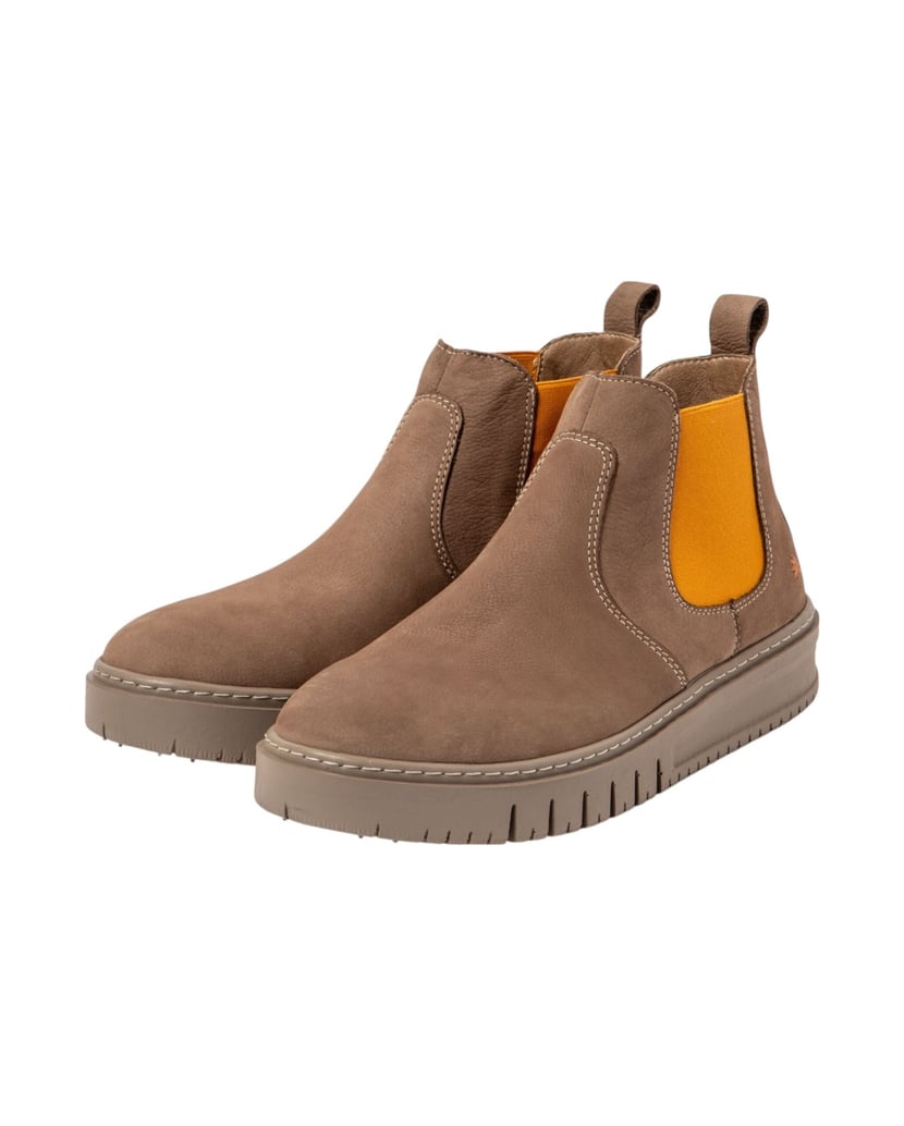 Art-Stiefeletten-grau