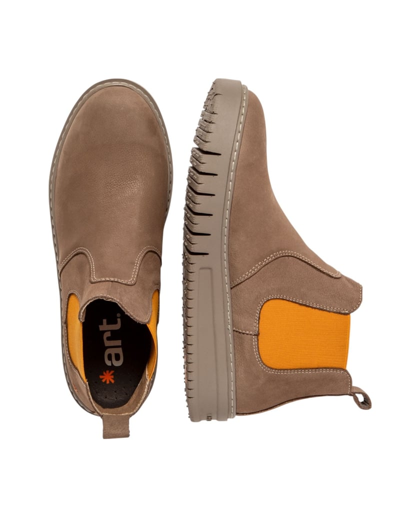 Art-Stiefeletten-grau