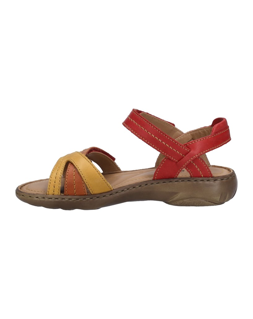 JOSEF-SEIBEL-Damen-Sandale-Debra-62,-rubin-multi-rot