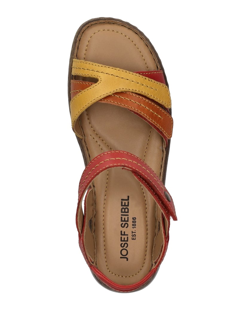 JOSEF-SEIBEL-Damen-Sandale-Debra-62,-rubin-multi-rot