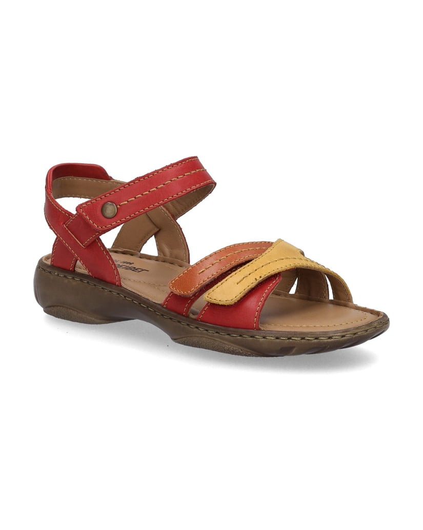 JOSEF-SEIBEL-Damen-Sandale-Debra-62,-rubin-multi-rot