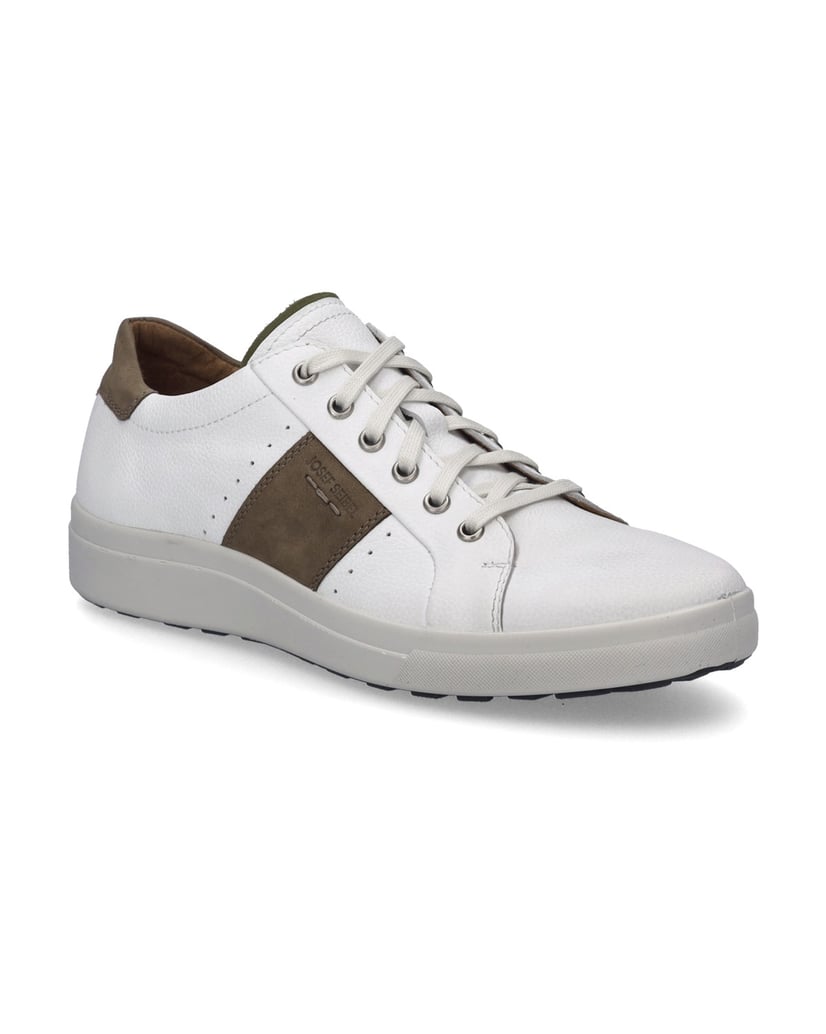 JOSEF-SEIBEL-Herren-Sneaker-Maddox-04,-weiss-taupe-weiss
