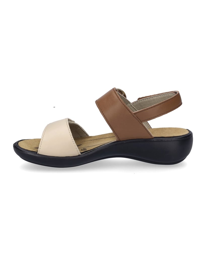 JOSEF-SEIBEL-Damen-Sandale-Ibiza-12,-creme-cognac-beige