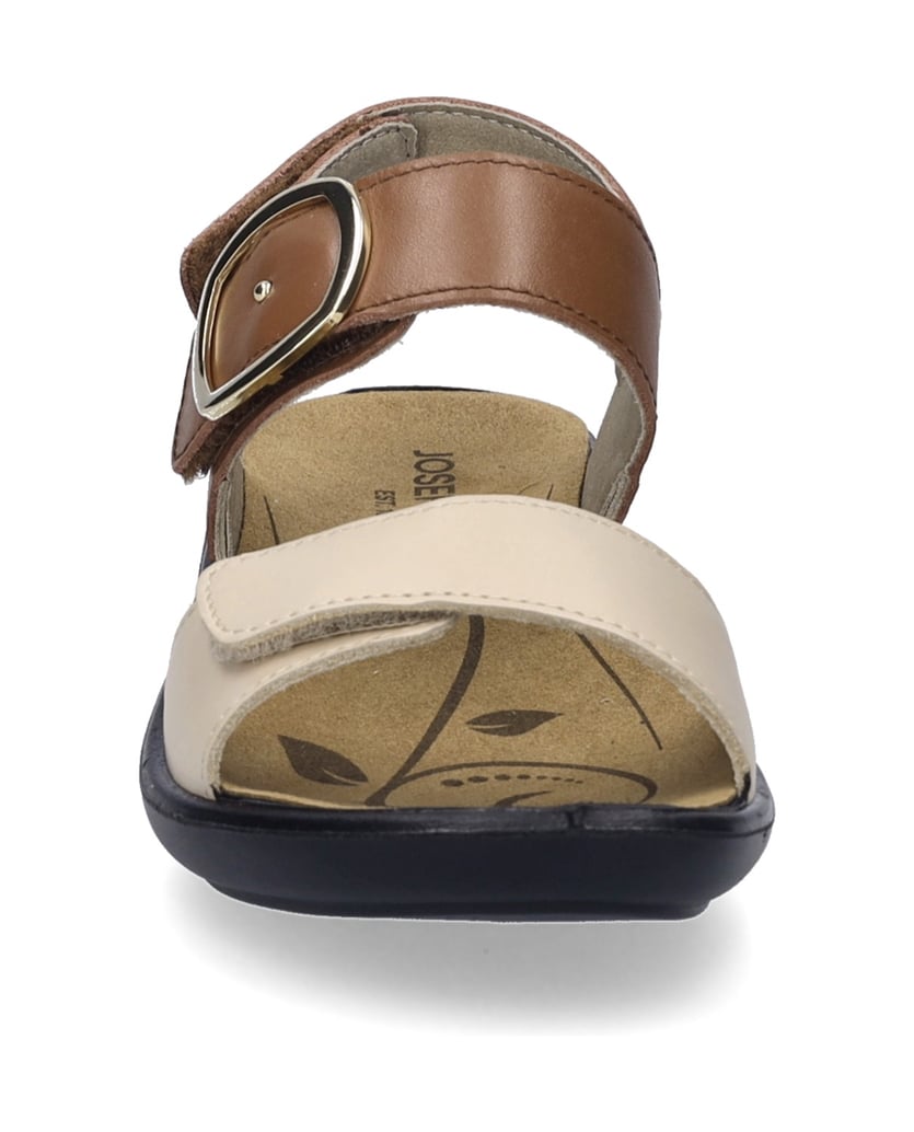 JOSEF-SEIBEL-Damen-Sandale-Ibiza-12,-creme-cognac-beige