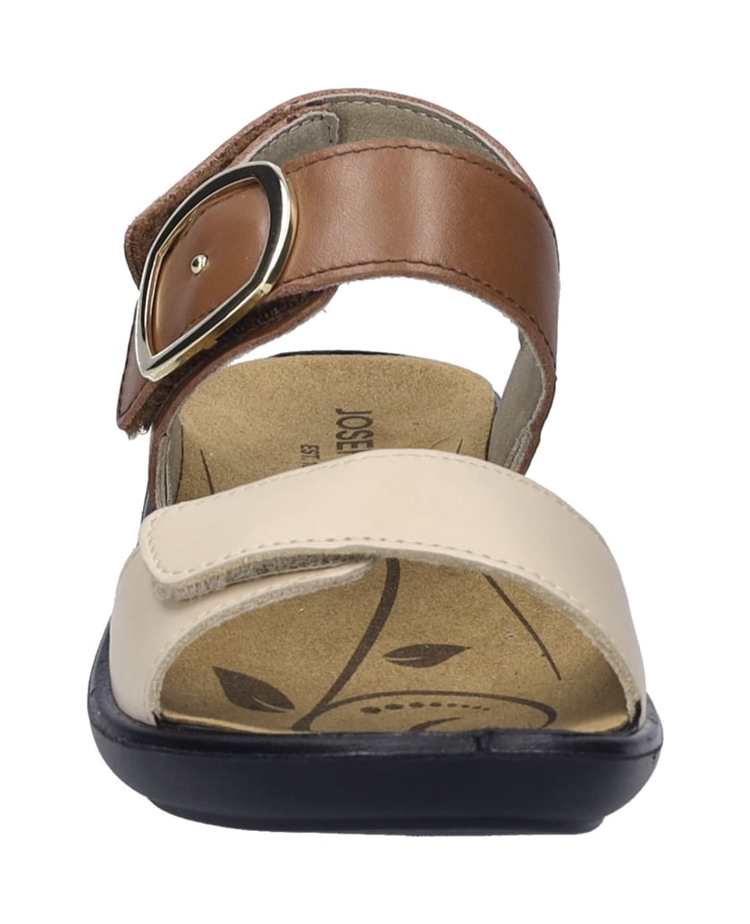 JOSEF-SEIBEL-Damen-Sandale-Ibiza-12,-creme-cognac-beige