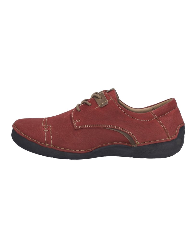 JOSEF-SEIBEL-Damen-Halbschuh-Fergey-41,-rot-kombi-rot