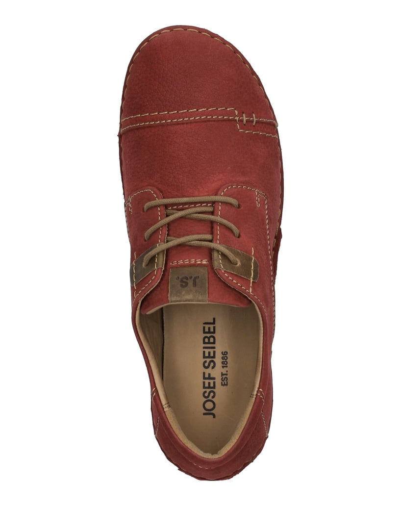 JOSEF-SEIBEL-Damen-Halbschuh-Fergey-41,-rot-kombi-rot