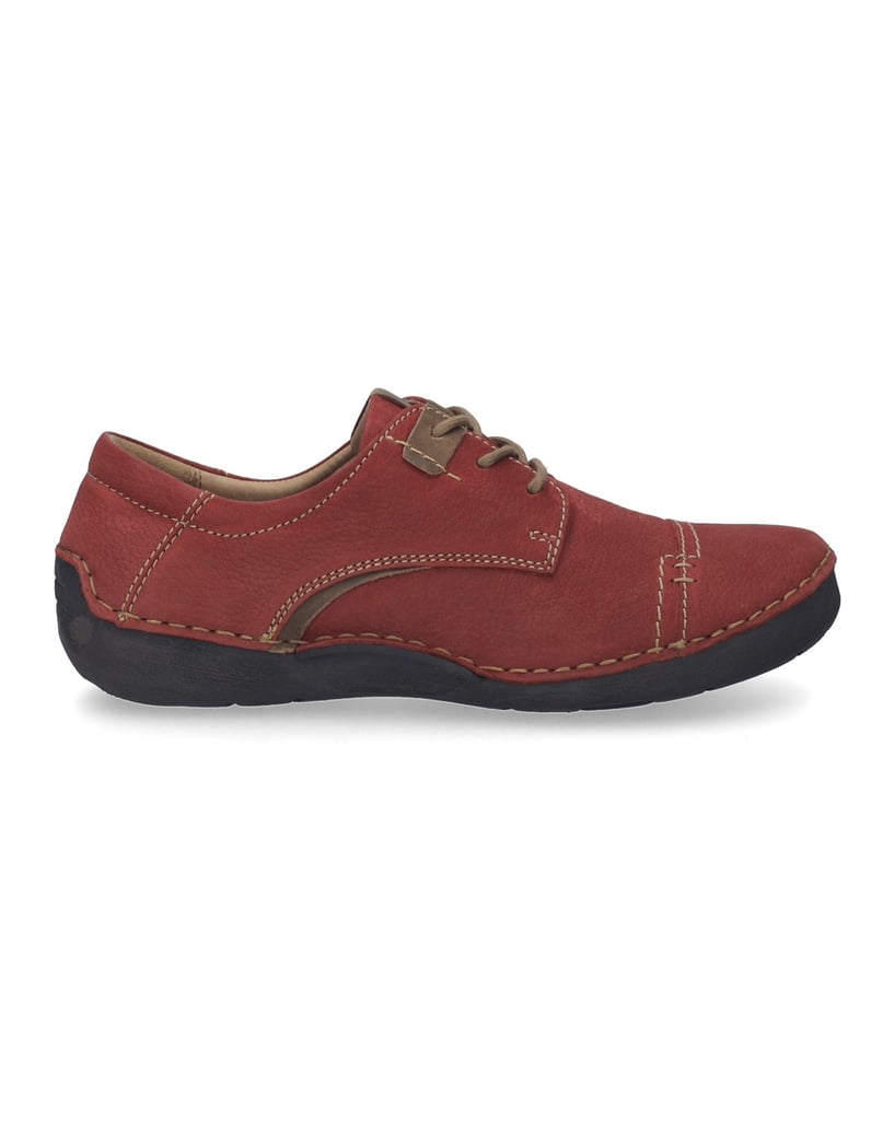 JOSEF-SEIBEL-Damen-Halbschuh-Fergey-41,-rot-kombi-rot