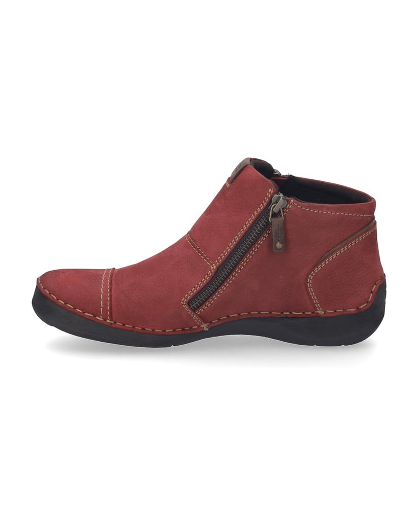 JOSEF-SEIBEL-Damen-Halbschuh-Fergey-46,-rot-kombi-rot