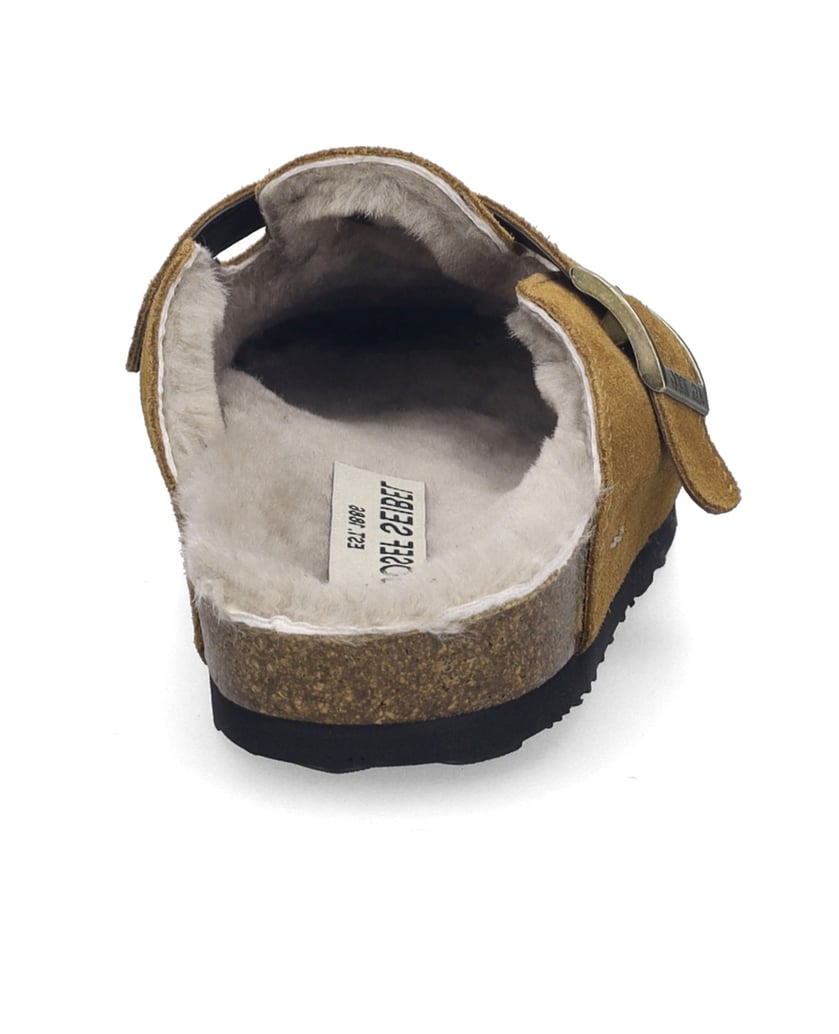 JOSEF-SEIBEL-Damen-Clog-Hermine-09,-camel-cognac