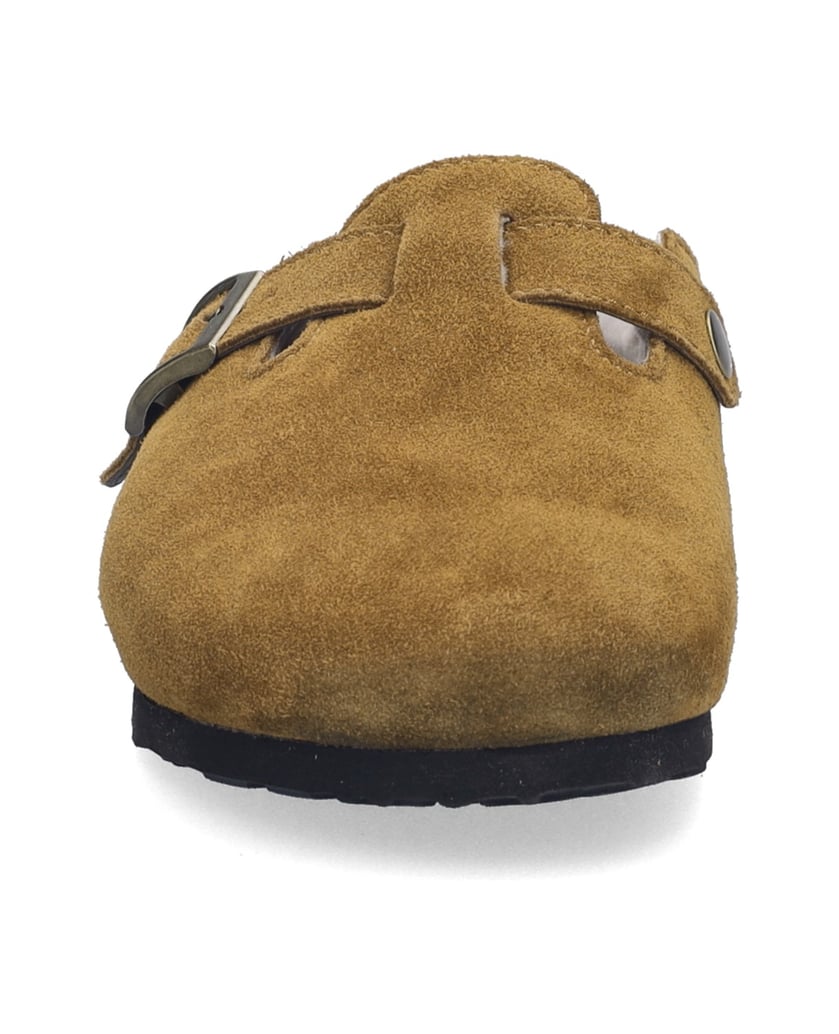 JOSEF-SEIBEL-Damen-Clog-Hermine-09,-camel-cognac