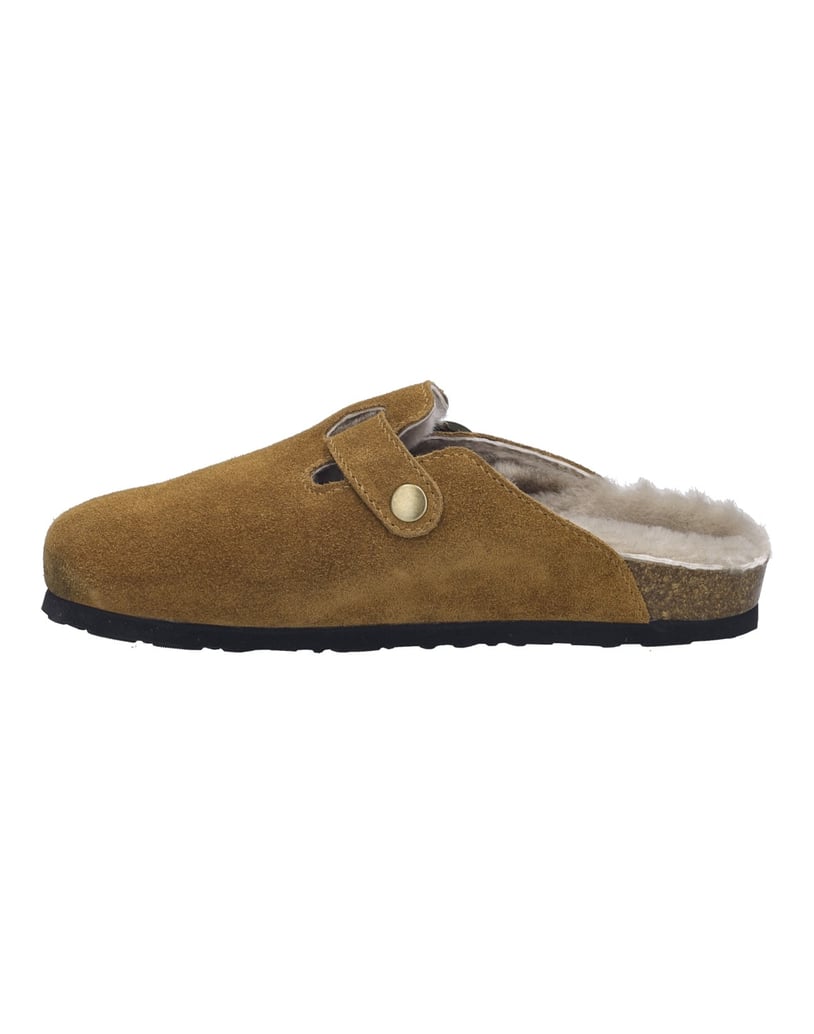 JOSEF-SEIBEL-Damen-Clog-Hermine-09,-camel-cognac