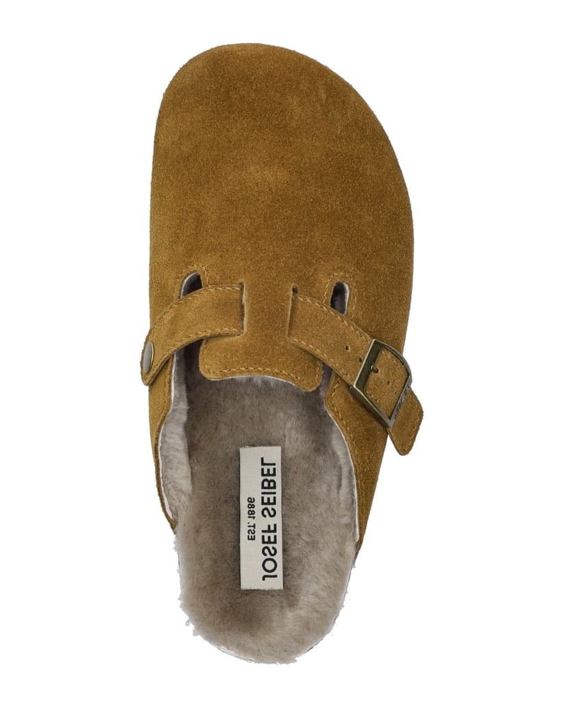 JOSEF-SEIBEL-Damen-Clog-Hermine-09,-camel-cognac