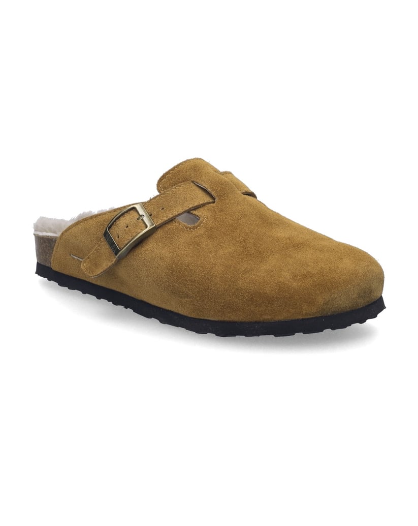 JOSEF-SEIBEL-Damen-Clog-Hermine-09,-camel-cognac