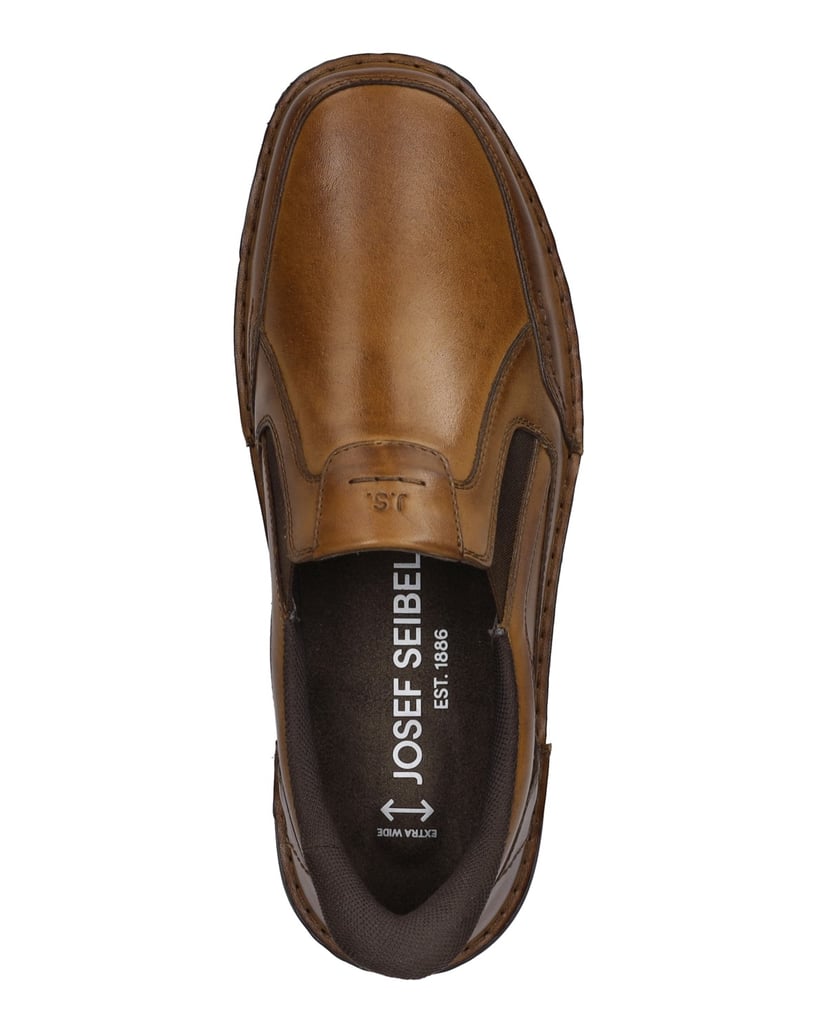 JOSEF-SEIBEL-Herren-Slipper-New-Anvers-22,-cognac-cognac