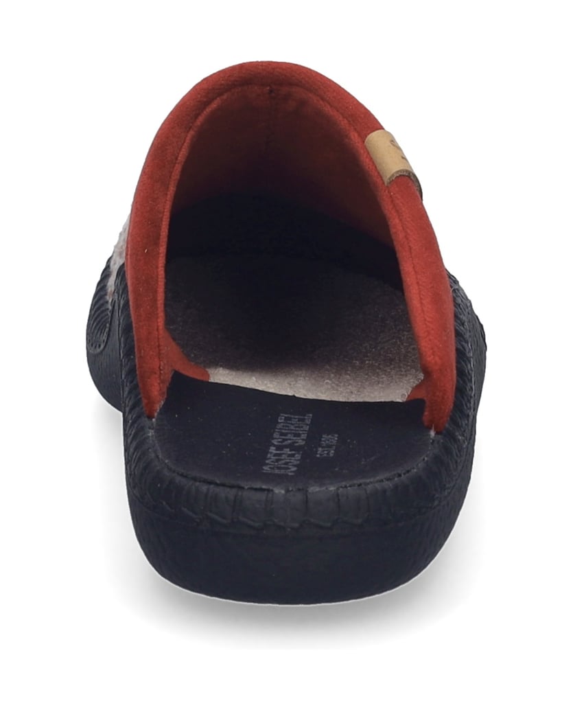JOSEF-SEIBEL-Damen-Hausschuh-Monaco-D-01,-bordeaux-ko-rot