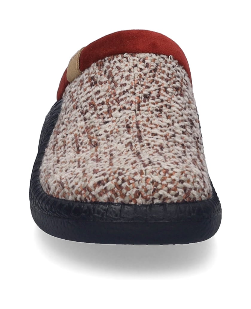 JOSEF-SEIBEL-Damen-Hausschuh-Monaco-D-01,-bordeaux-ko-rot