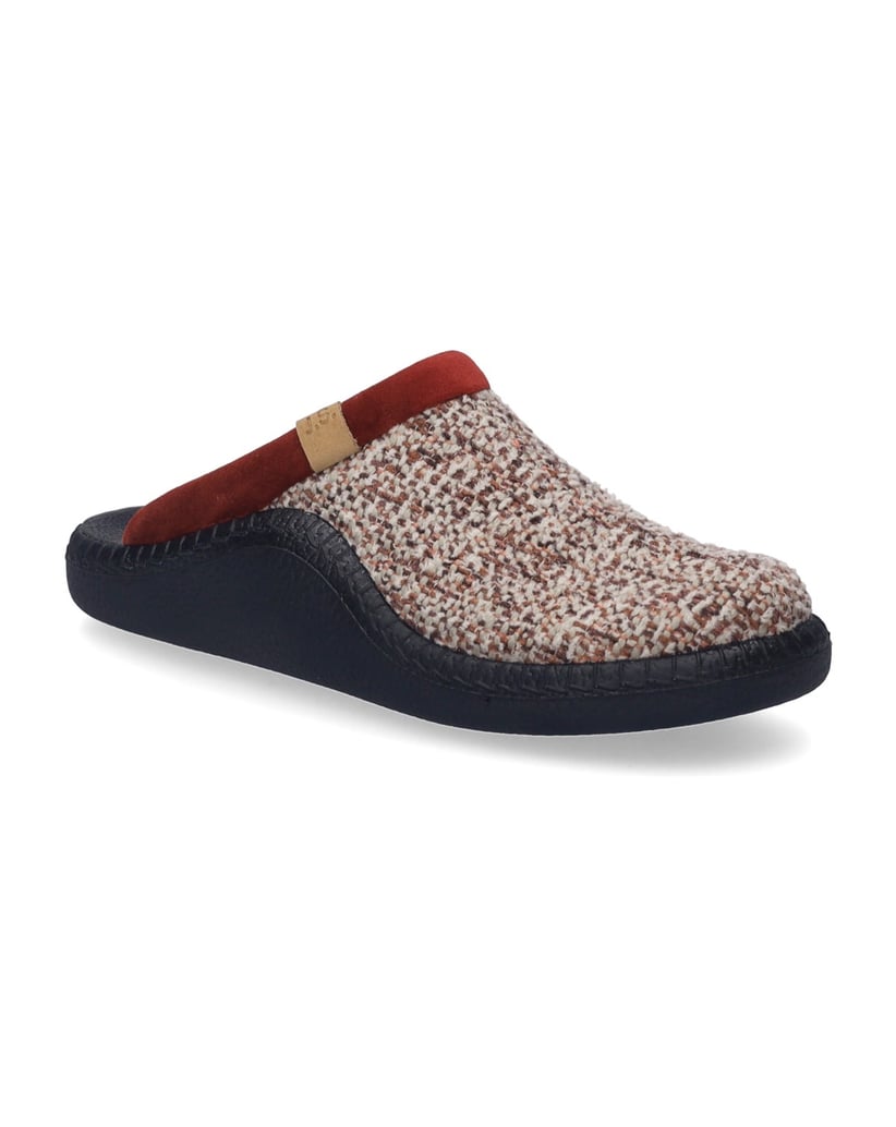 JOSEF-SEIBEL-Damen-Hausschuh-Monaco-D-01,-bordeaux-ko-rot